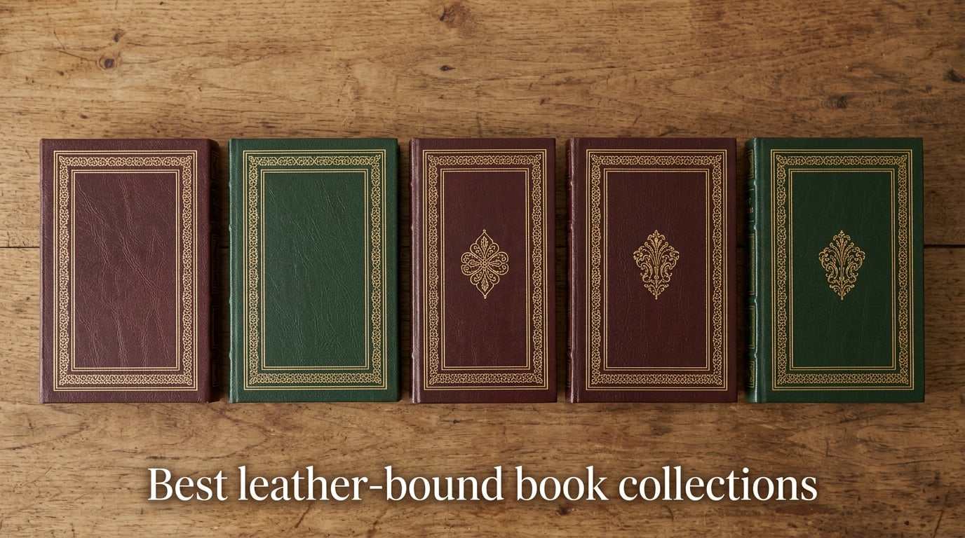 Best leather-bound book collections