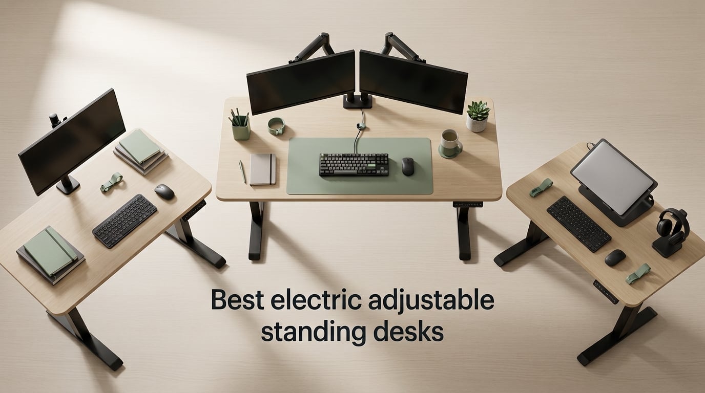 Best electric adjustable standing desks