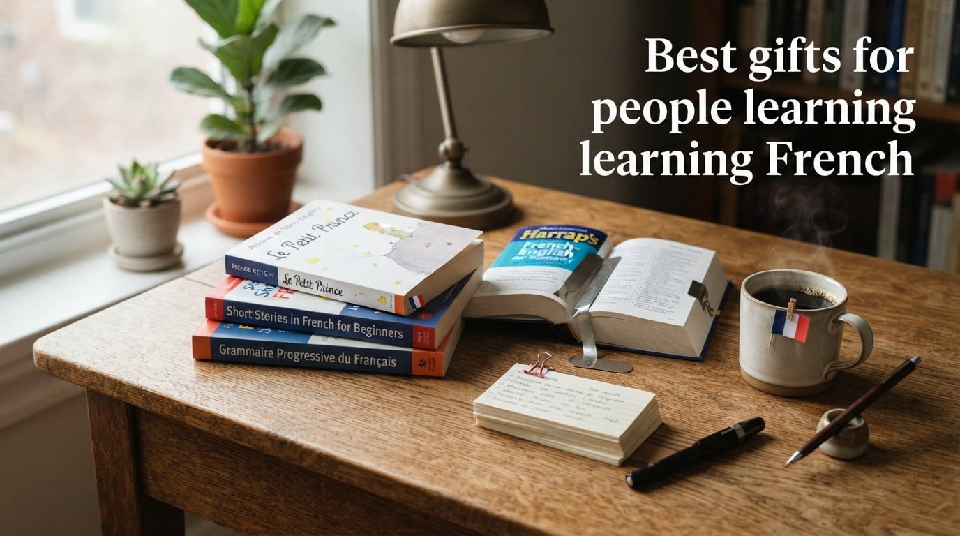 Best gifts for people learning French