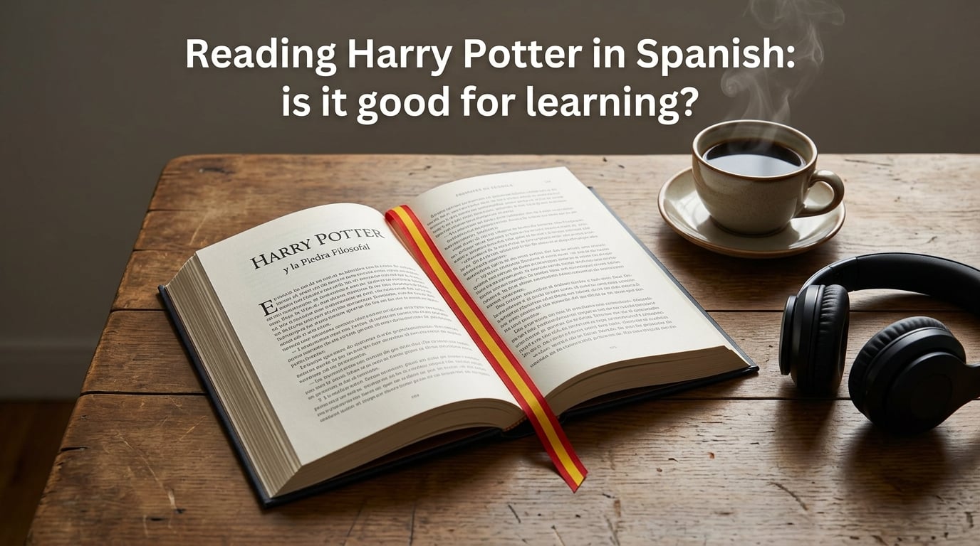 Reading Harry Potter in Spanish: is it good for learning?