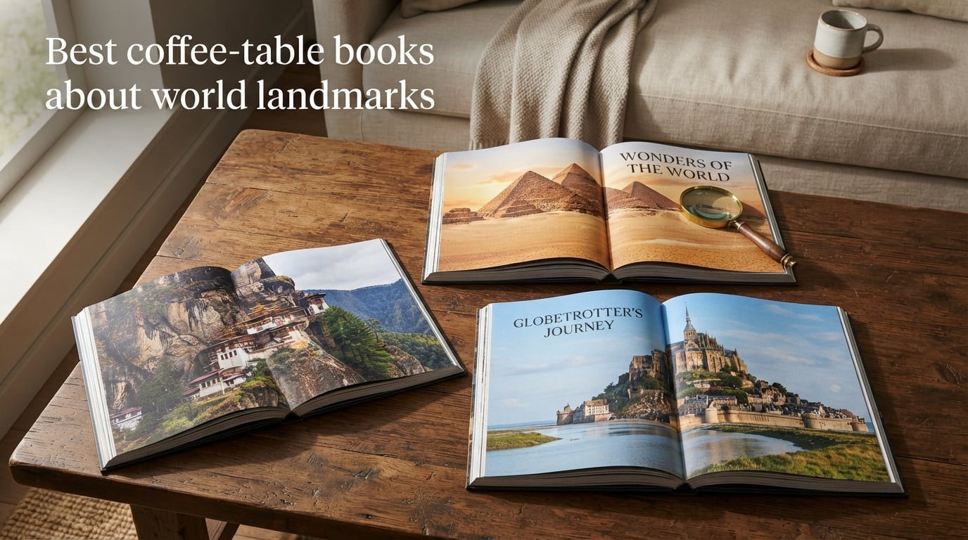 Best coffee-table books about world landmarks