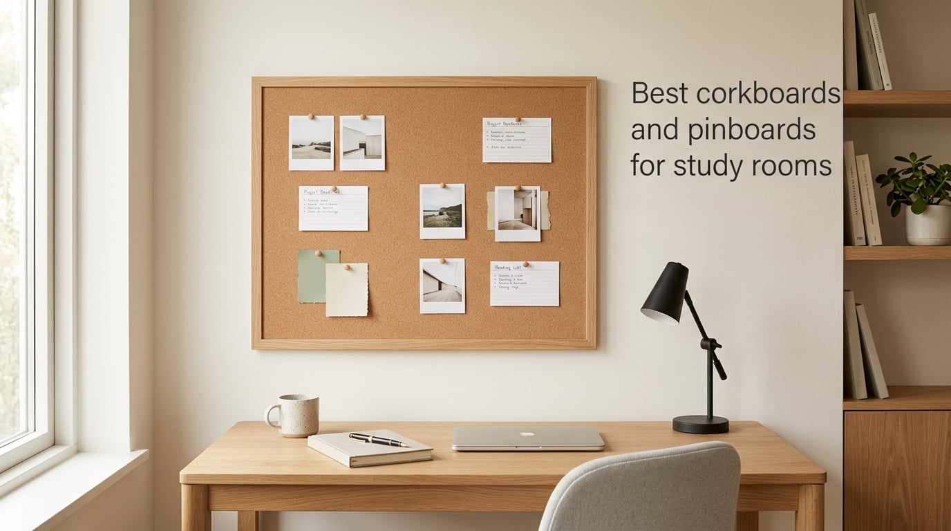 Best corkboards and pinboards for study rooms