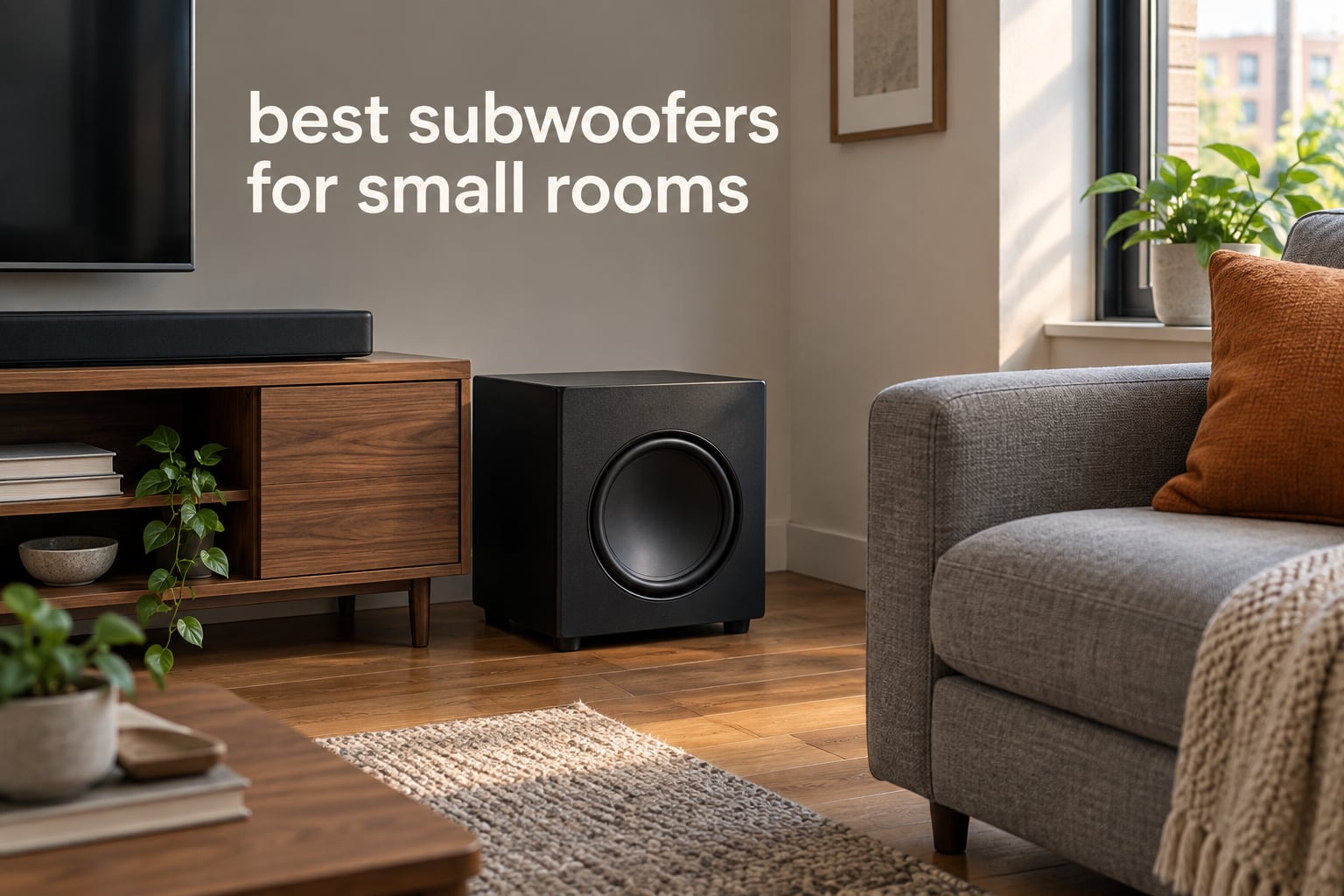 best subwoofers for small rooms