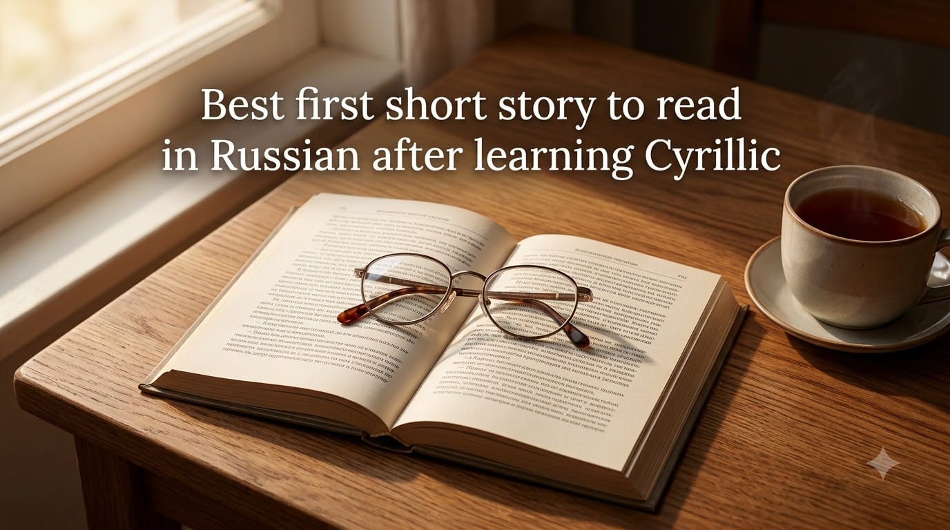 Best first short story to read in Russian after learning Cyrillic