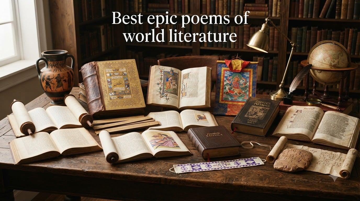Best epic poems of world literature