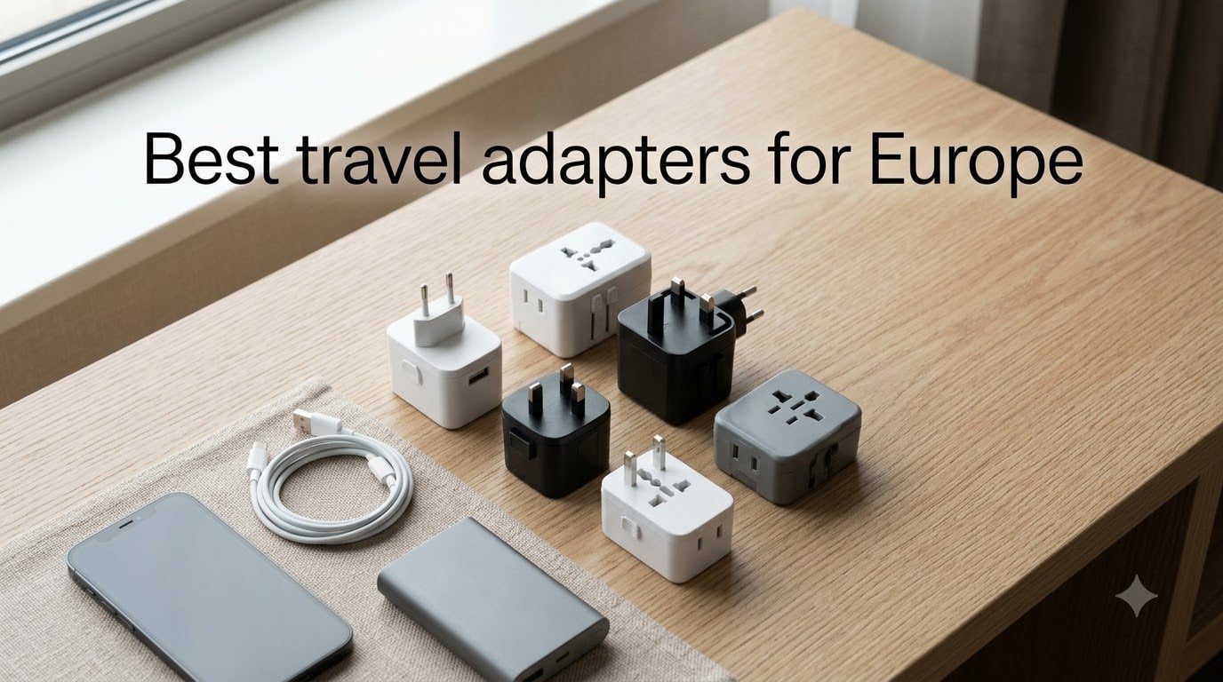 Best travel adapters for Europe