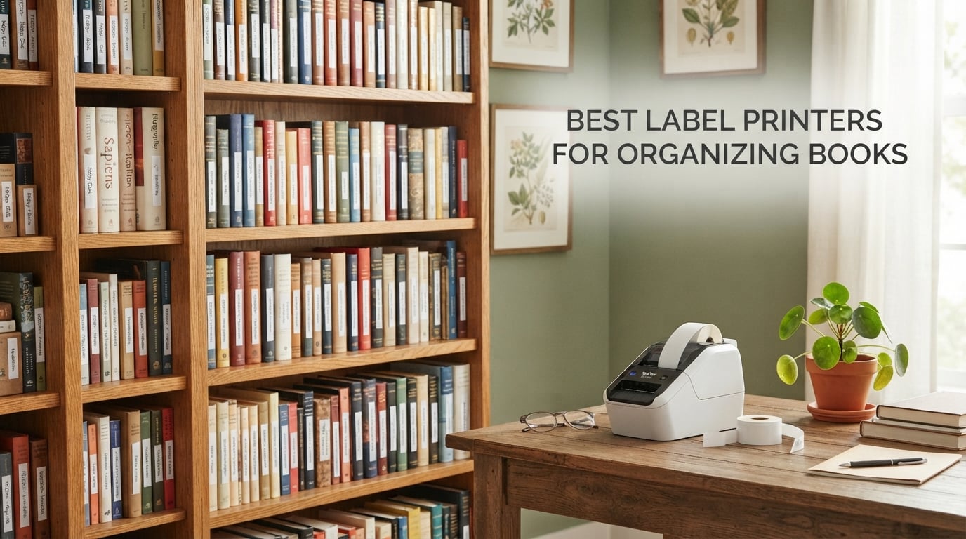 Best label printers for organizing books
