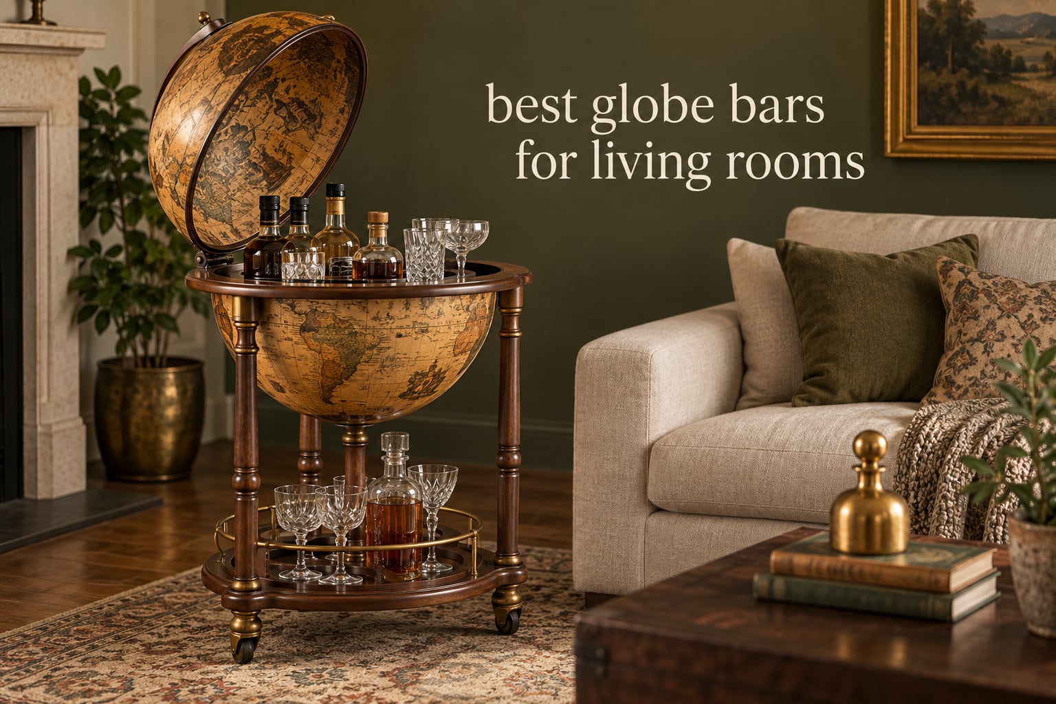 best globe bars for living rooms