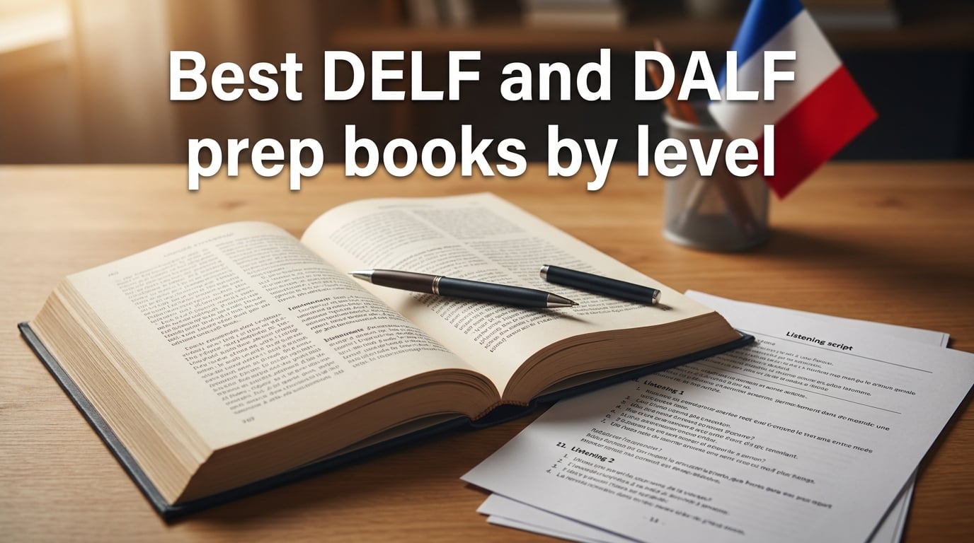 Best DELF and DALF prep books by level