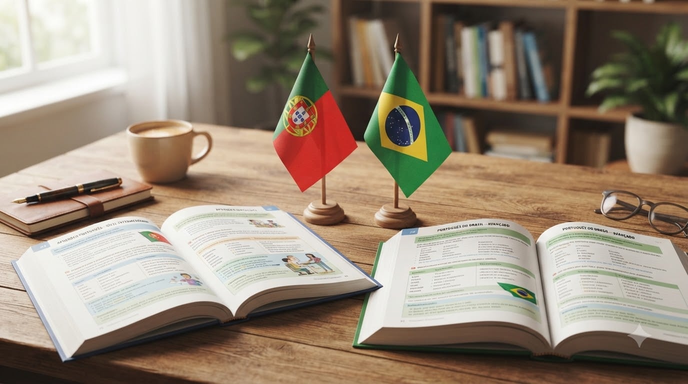 Brazilian vs European Portuguese: which to learn and which books