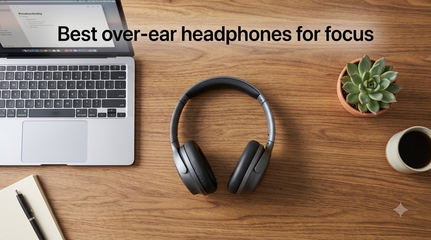 Best over-ear headphones for focus
