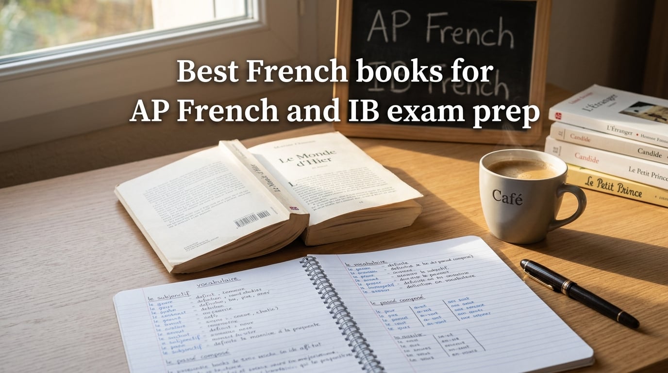 Best French books for AP French and IB exam prep
