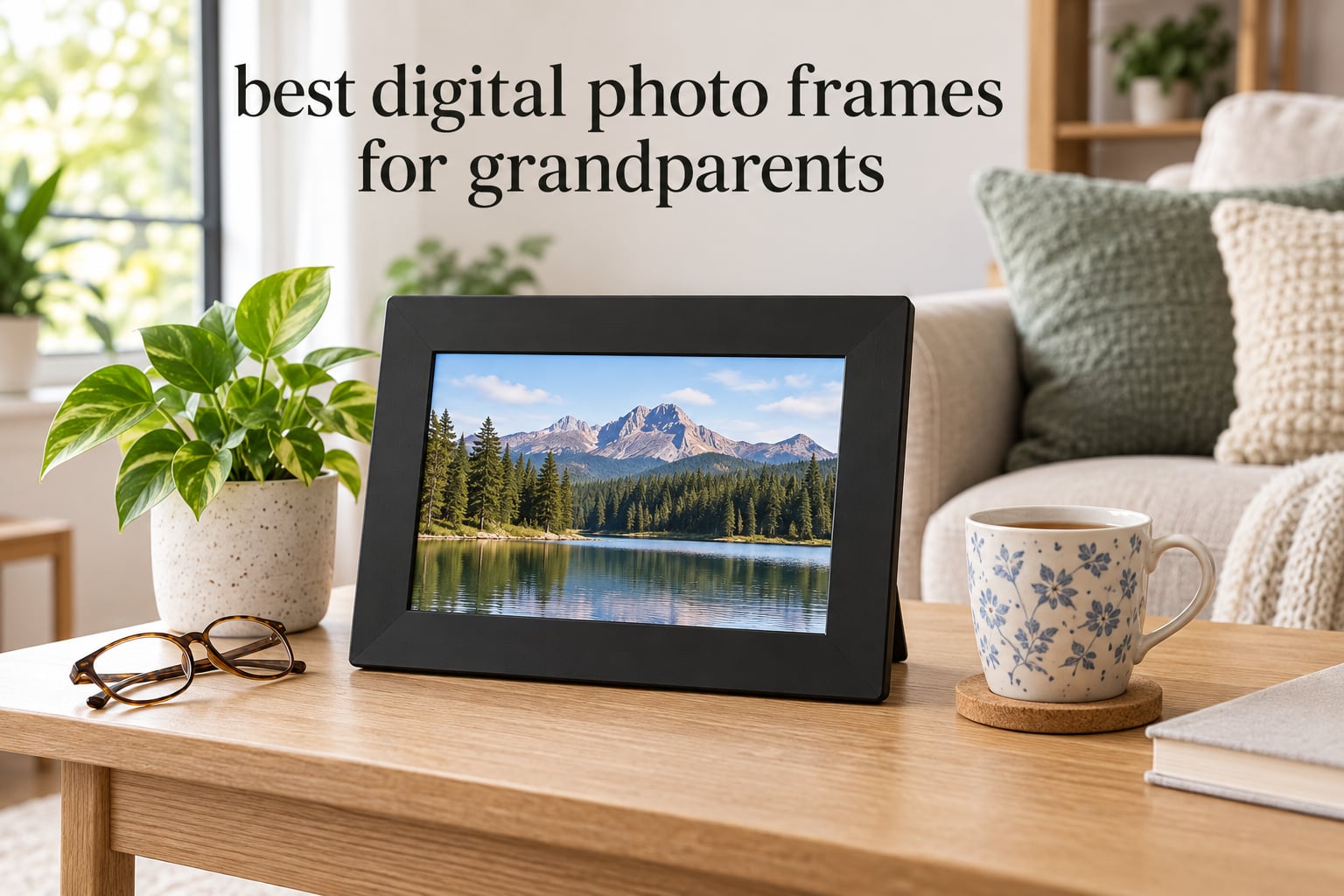 best digital photo frames for grandparents