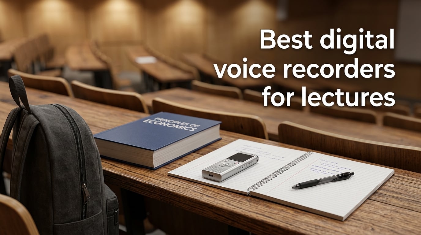 Best digital voice recorders for lectures