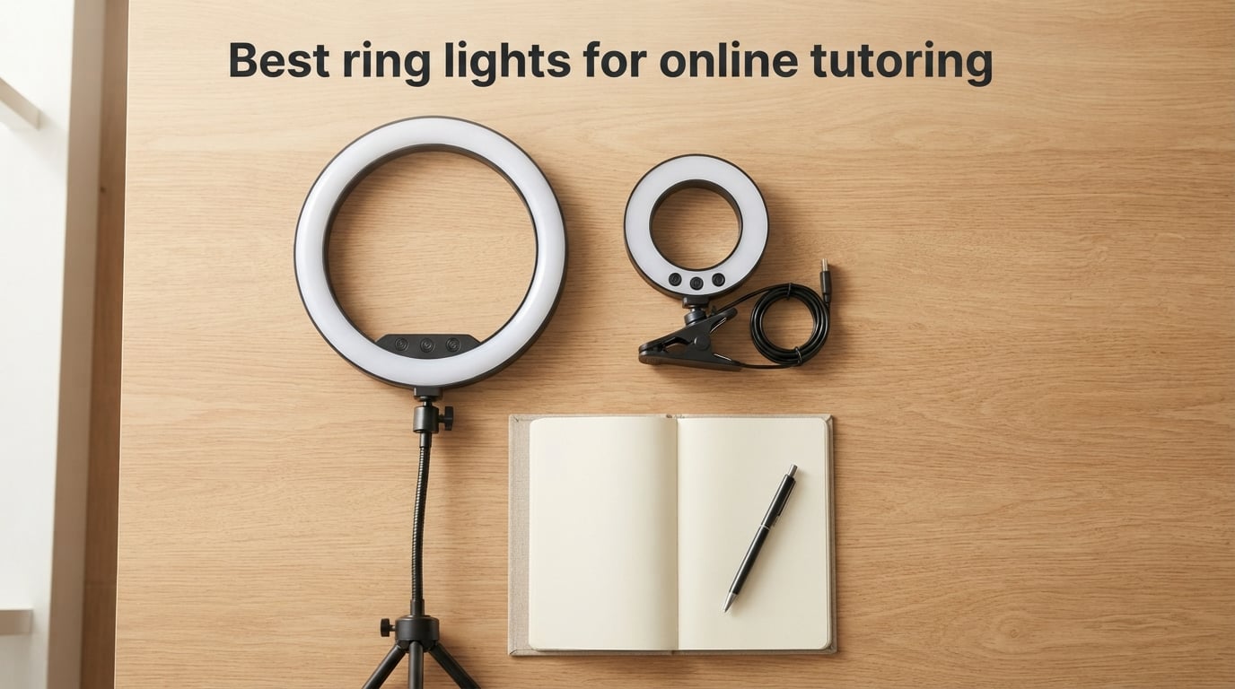 Best ring lights for online tutoring