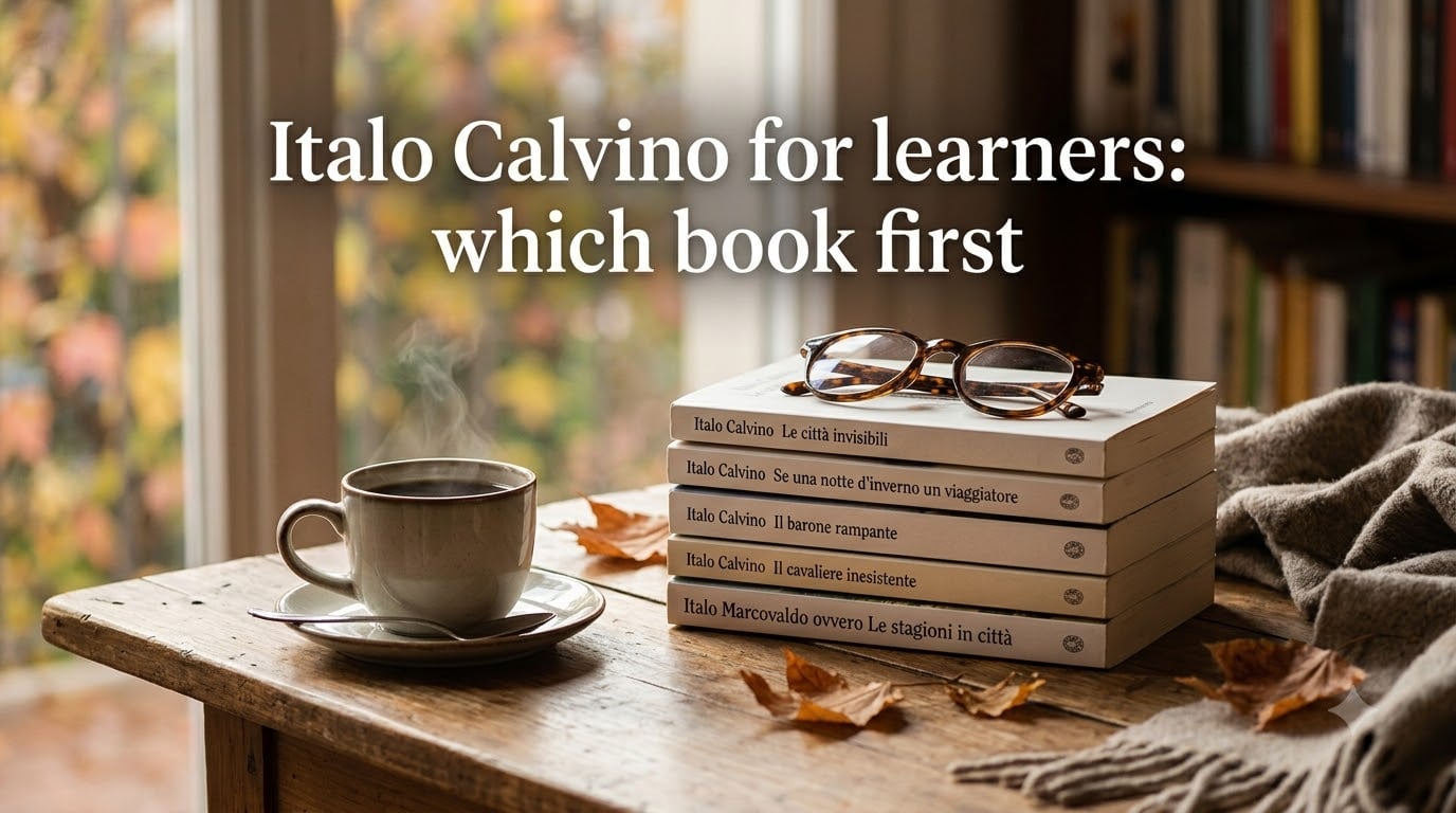 Italo Calvino for learners: which book first
