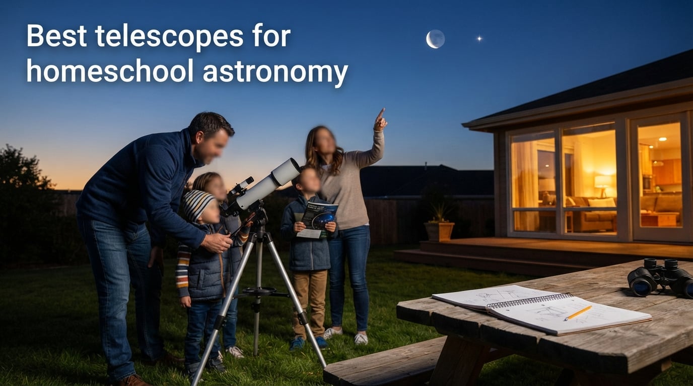 Best telescopes for homeschool astronomy