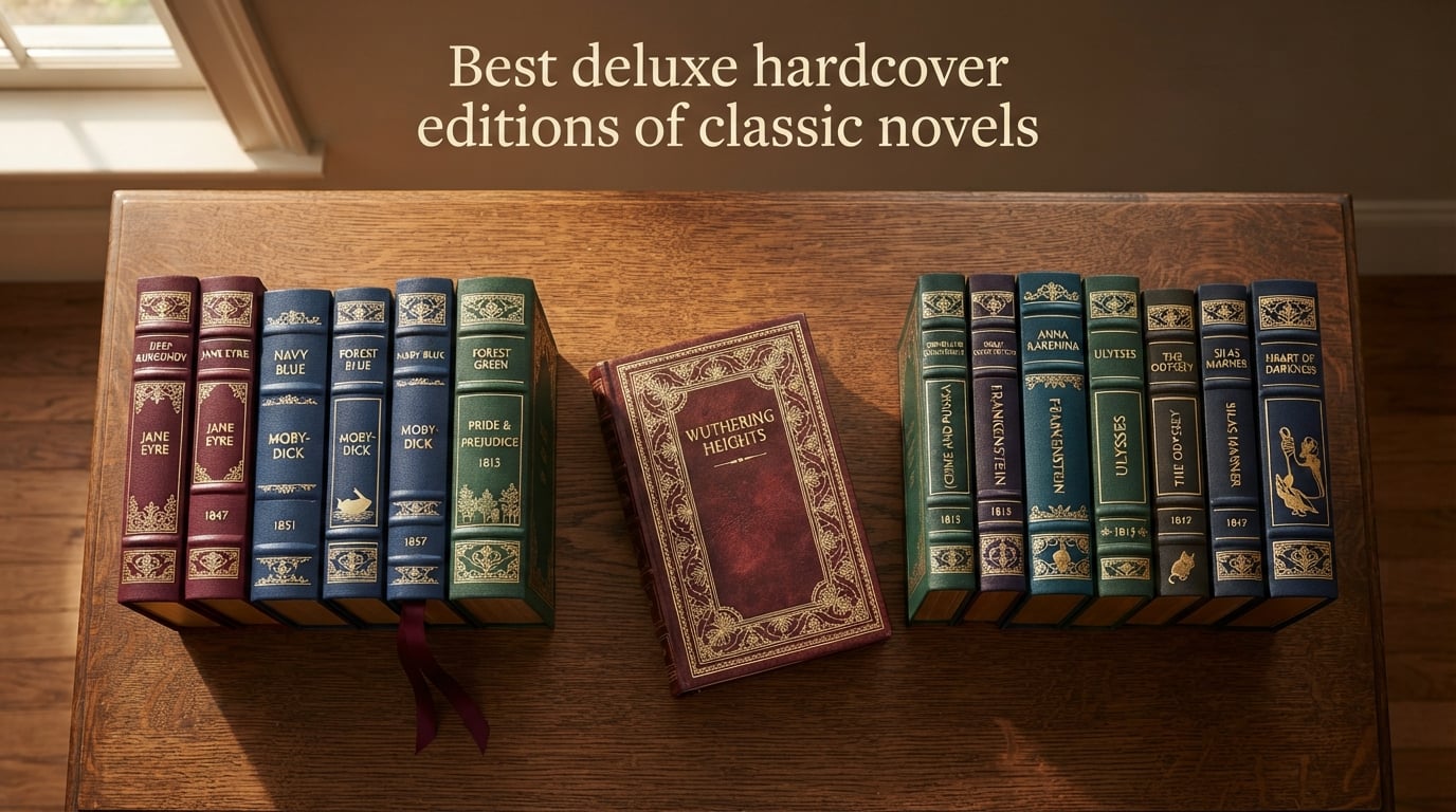 Best deluxe hardcover editions of classic novels
