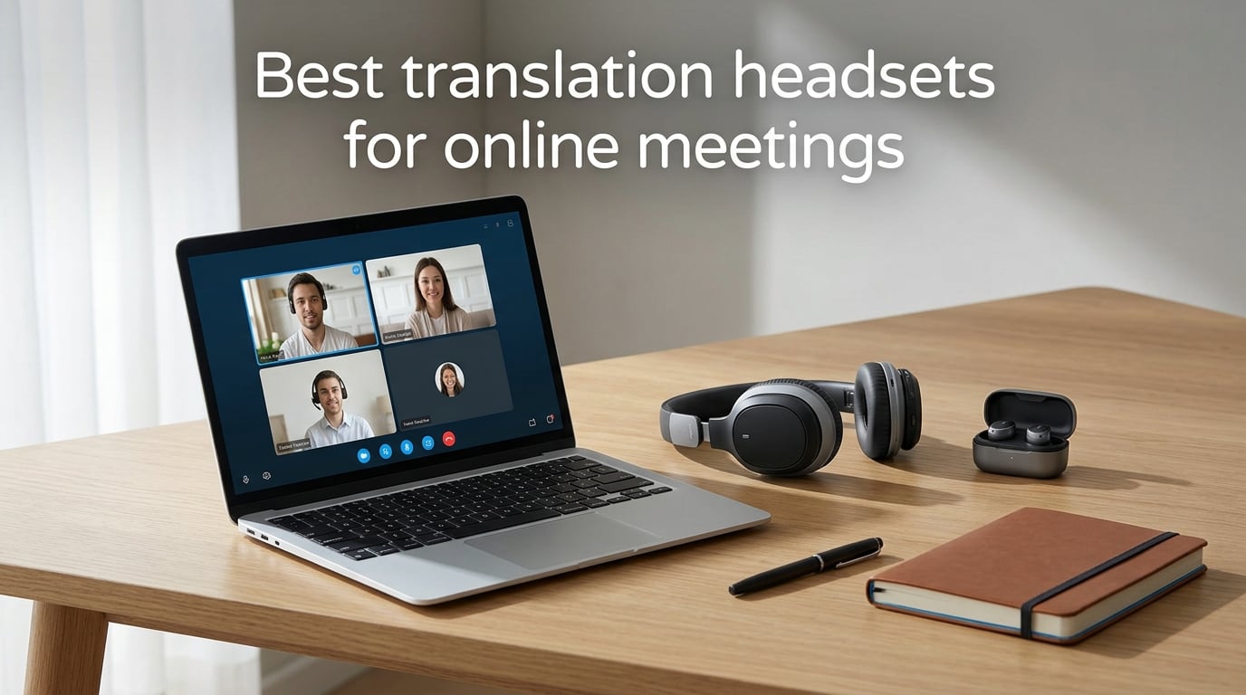 Best translation headsets for online meetings