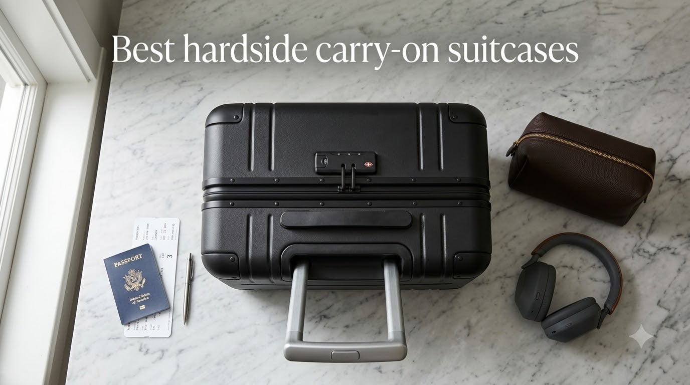 Best hardside carry-on suitcases
