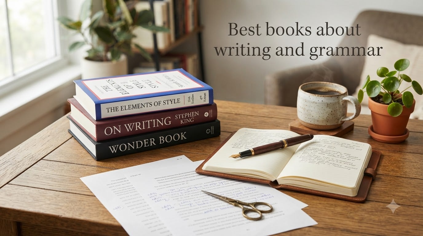 Best books about writing and grammar
