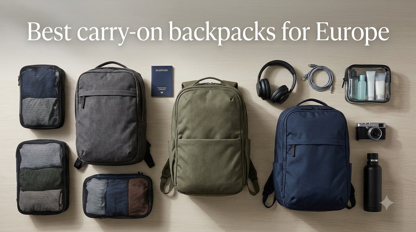 Best carry-on backpacks for Europe