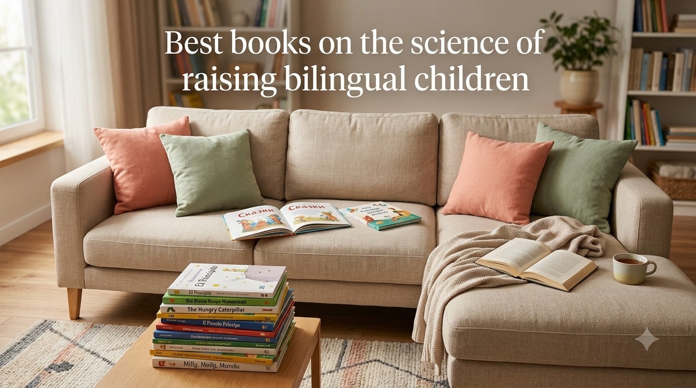 Best books on the science of raising bilingual children