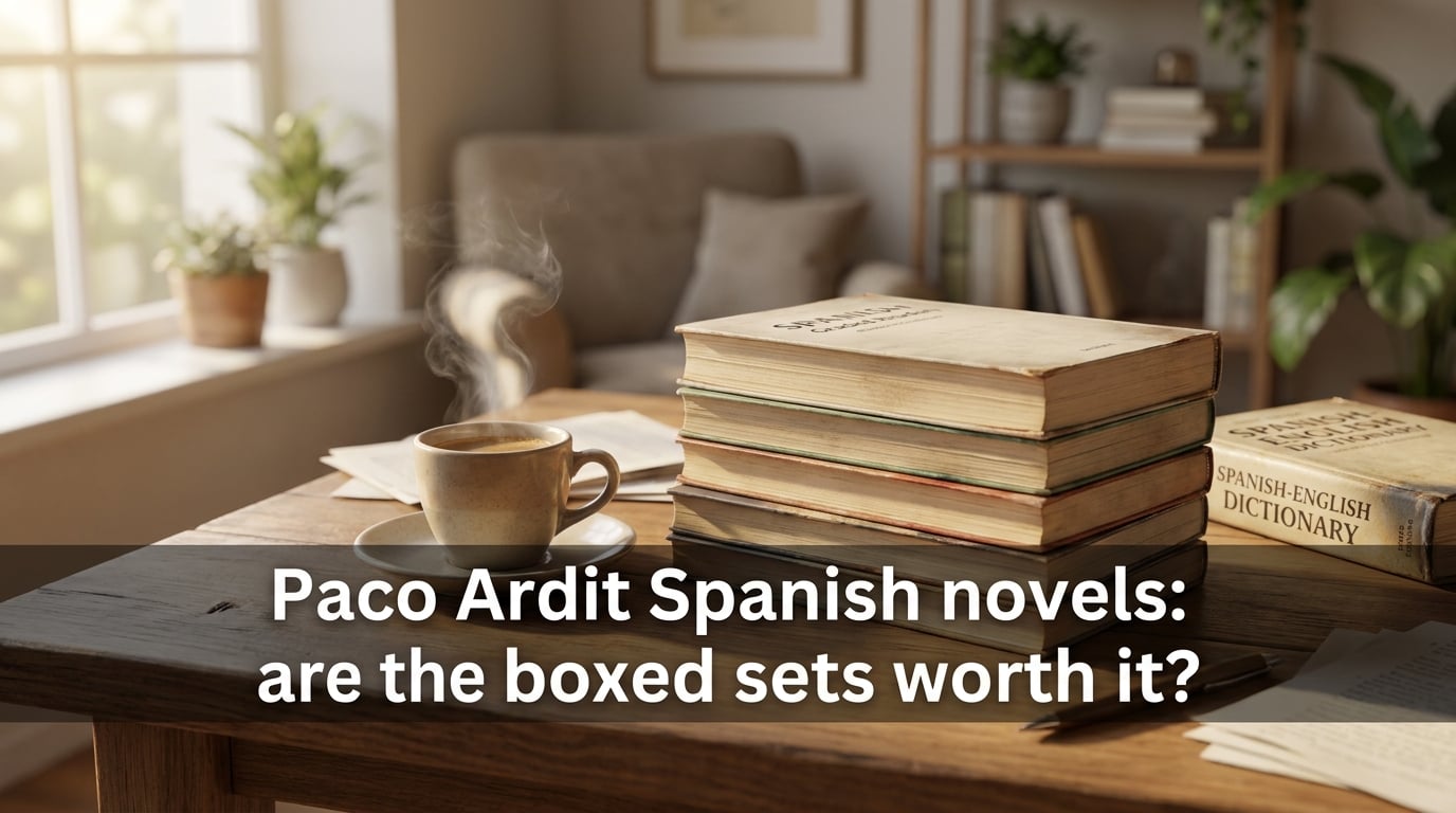 Paco Ardit Spanish novels: are the boxed sets worth it?