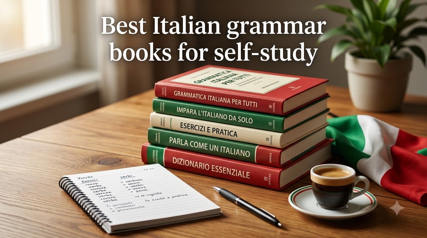 Best Italian grammar books for self-study