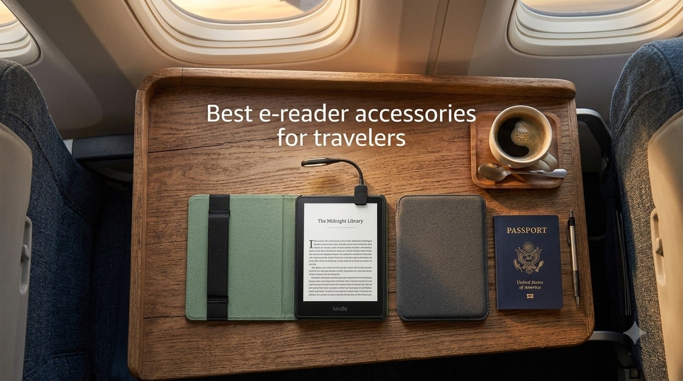 Best e-reader accessories for travelers