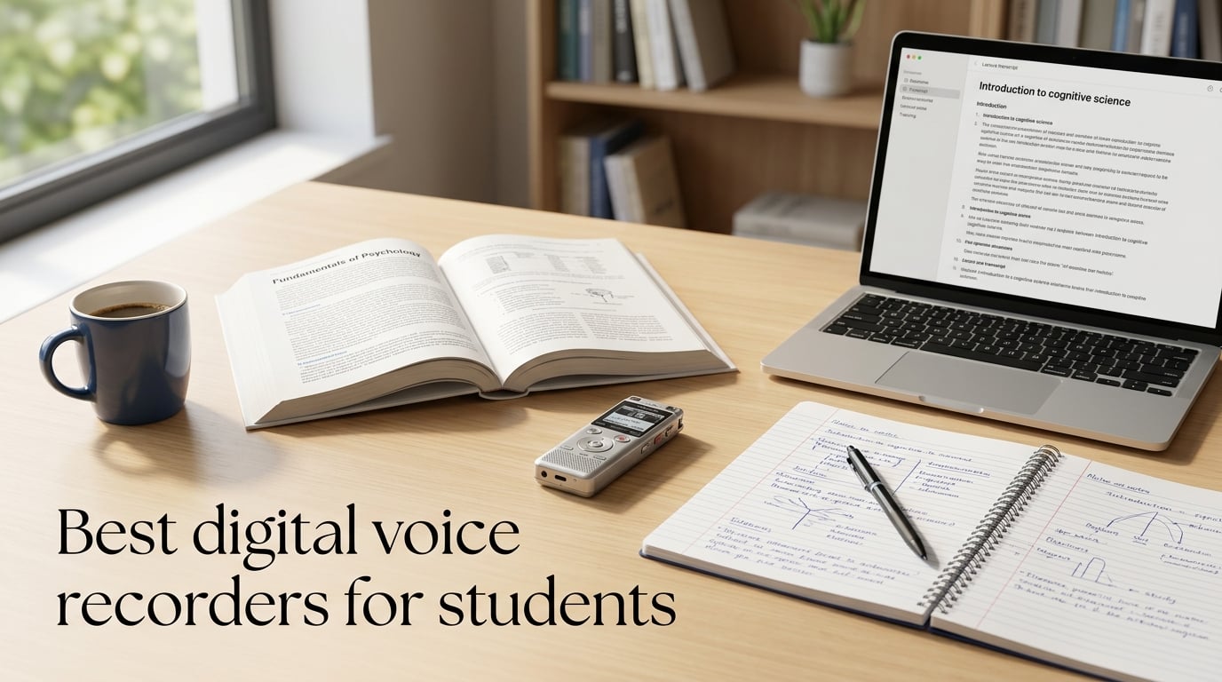 Best digital voice recorders for students