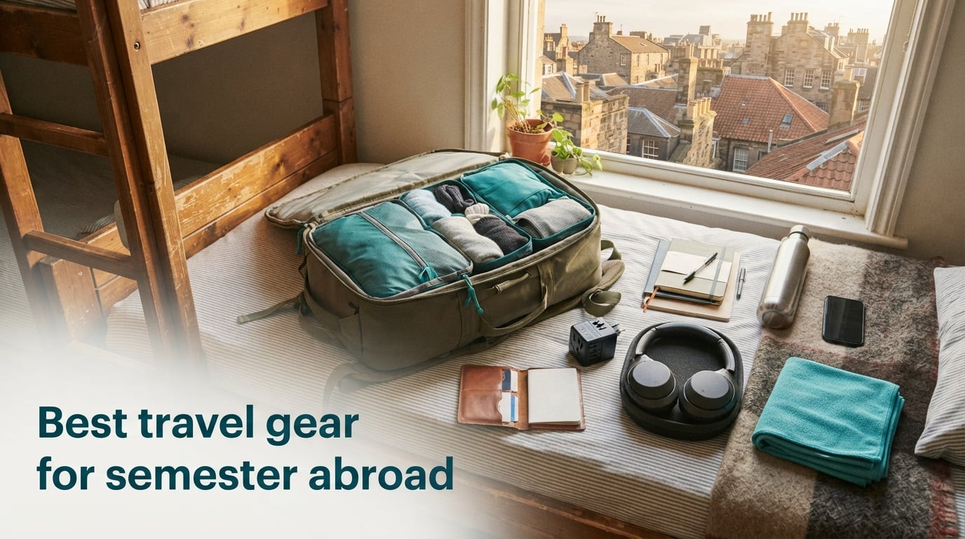 Best travel gear for semester abroad