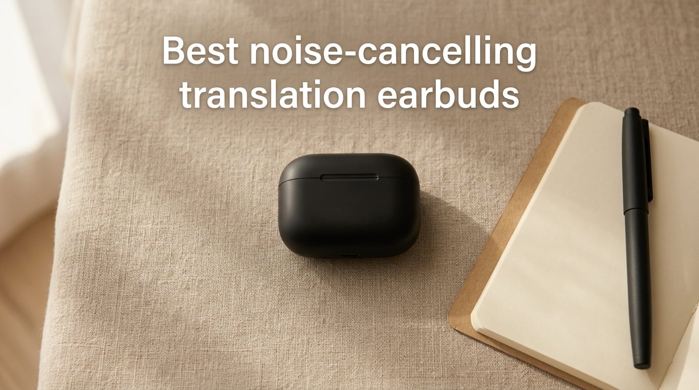 Best noise-cancelling translation earbuds