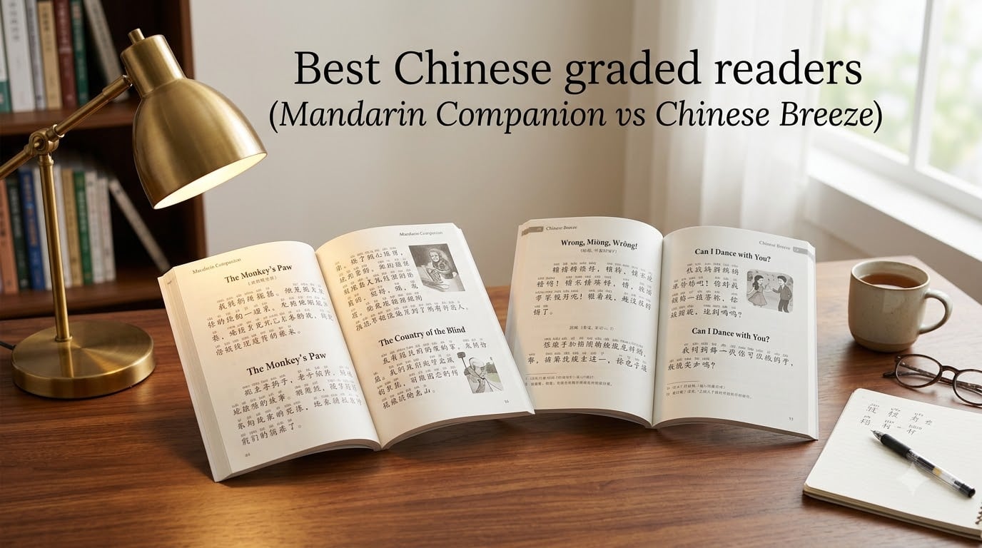 Best Chinese graded readers (Mandarin Companion vs Chinese Breeze)