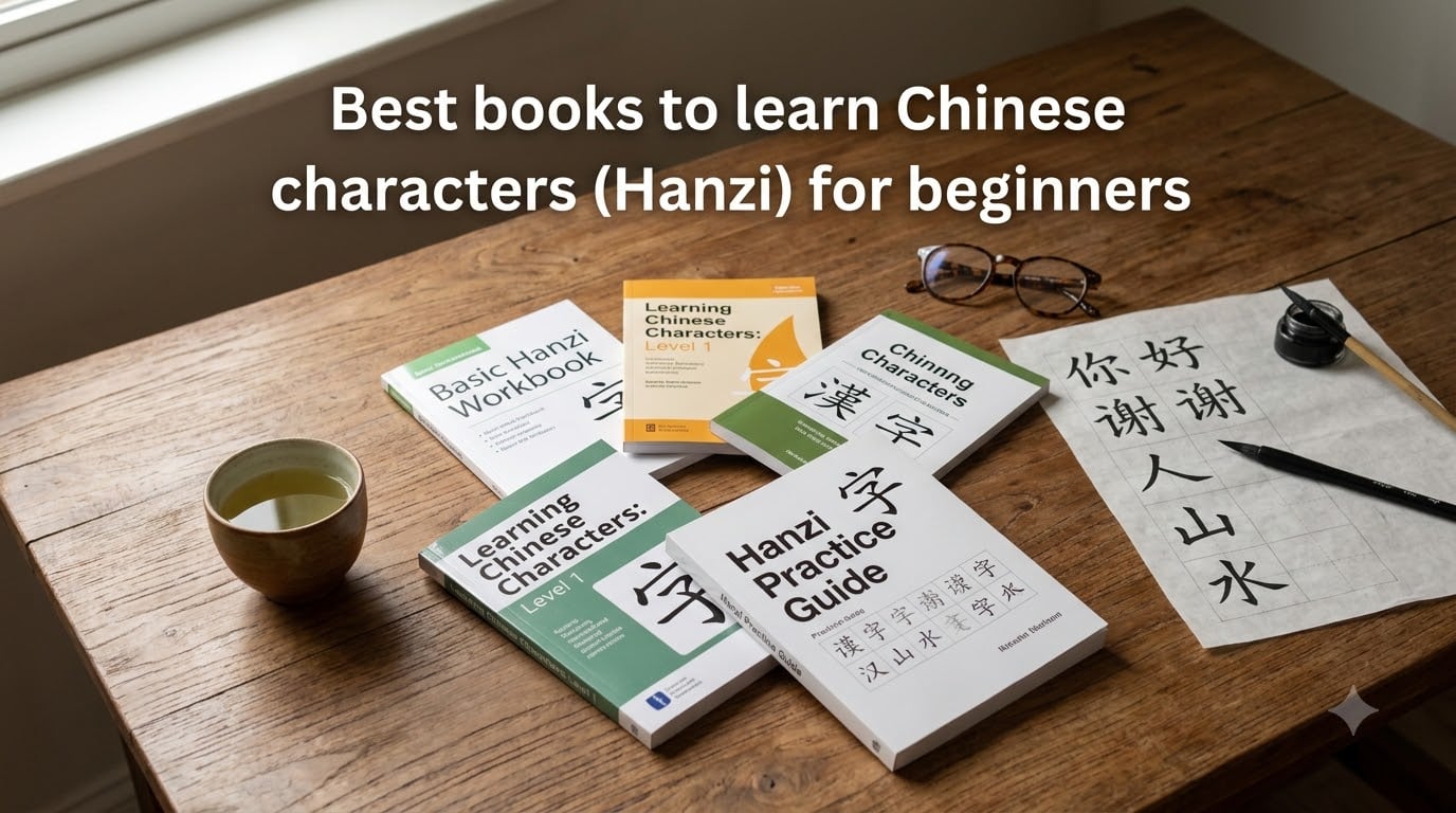 Best books to learn Chinese characters (Hanzi) for beginners