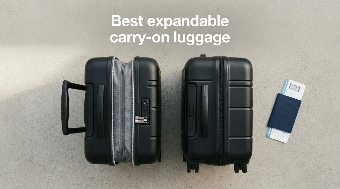 Best expandable carry-on luggage