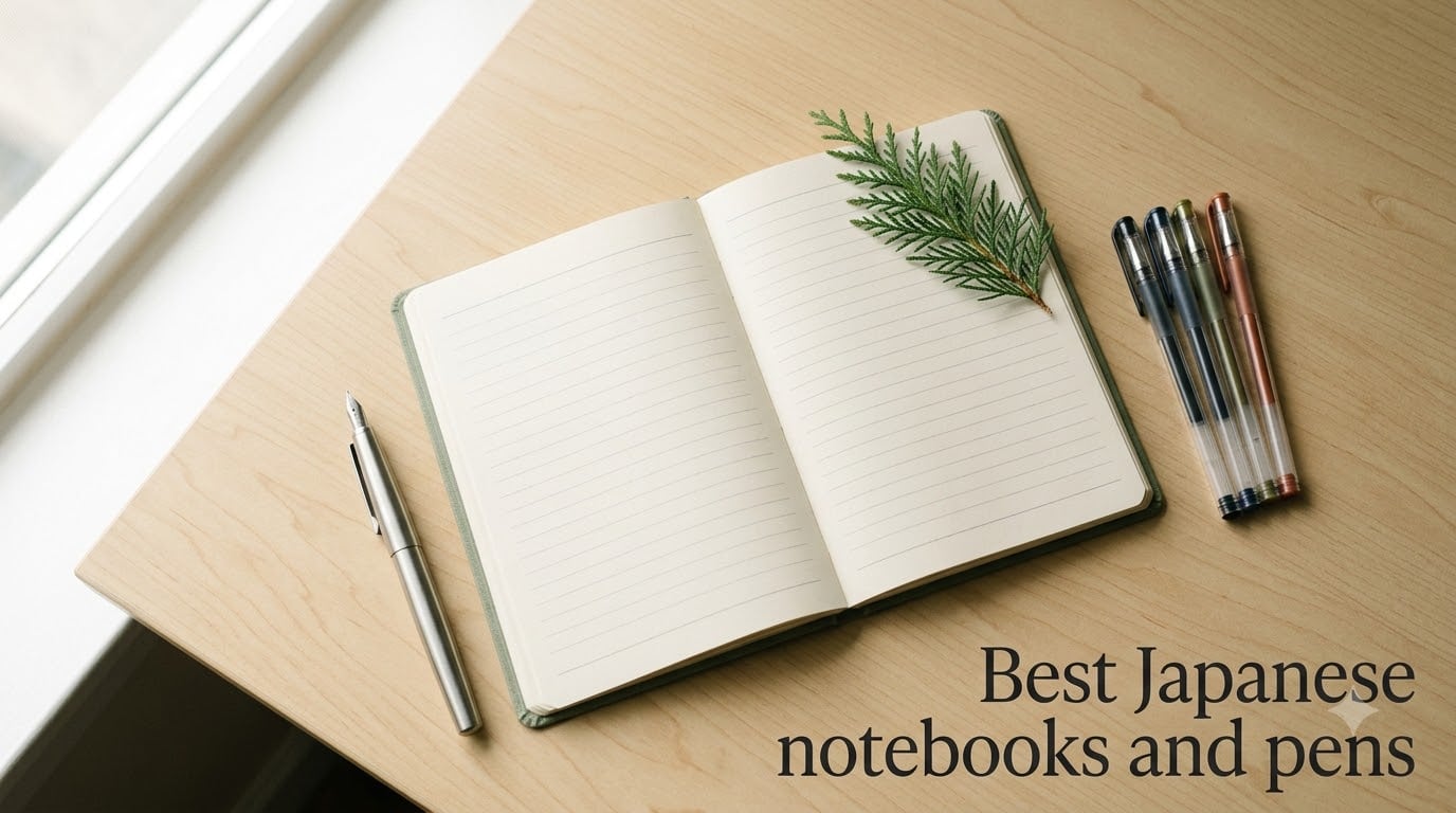 Best Japanese notebooks and pens