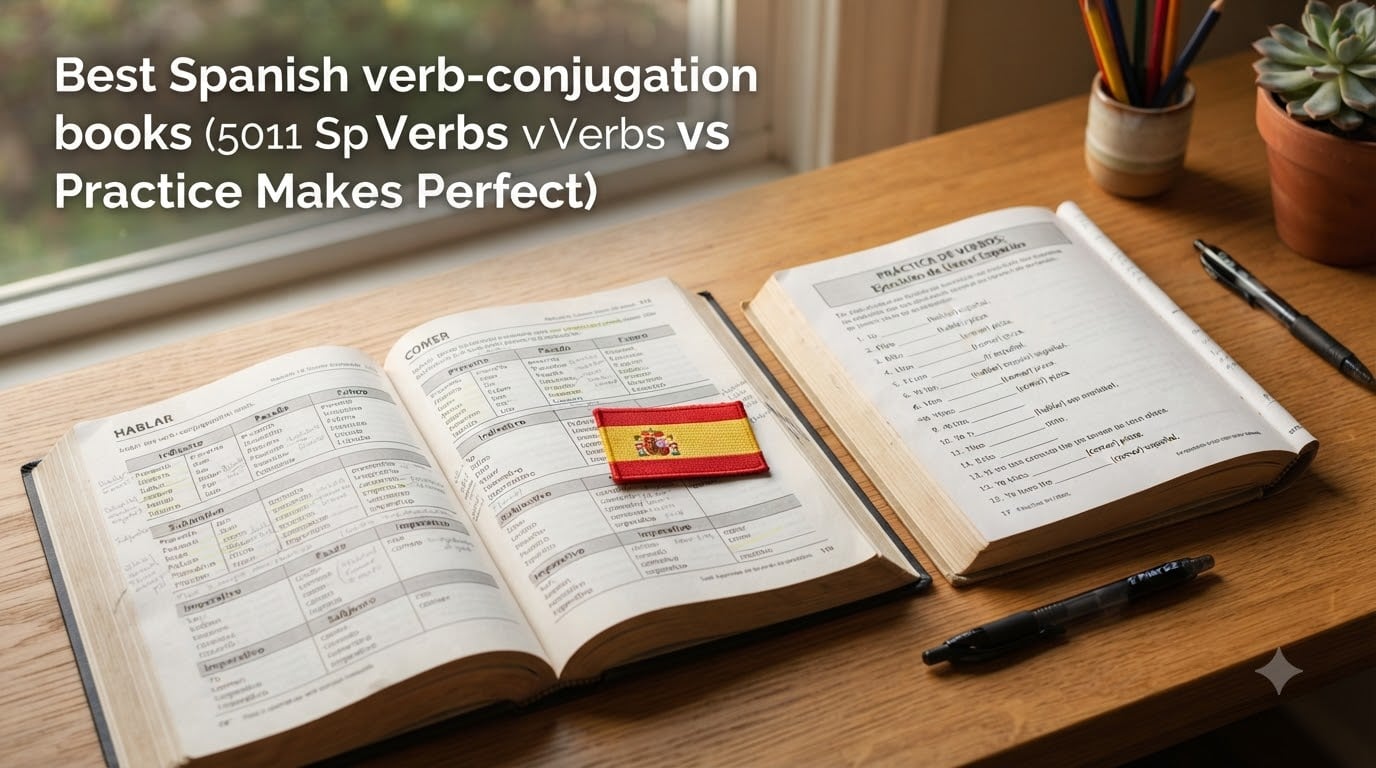 Best Spanish verb-conjugation books (501 Spanish Verbs vs Practice Makes Perfect)