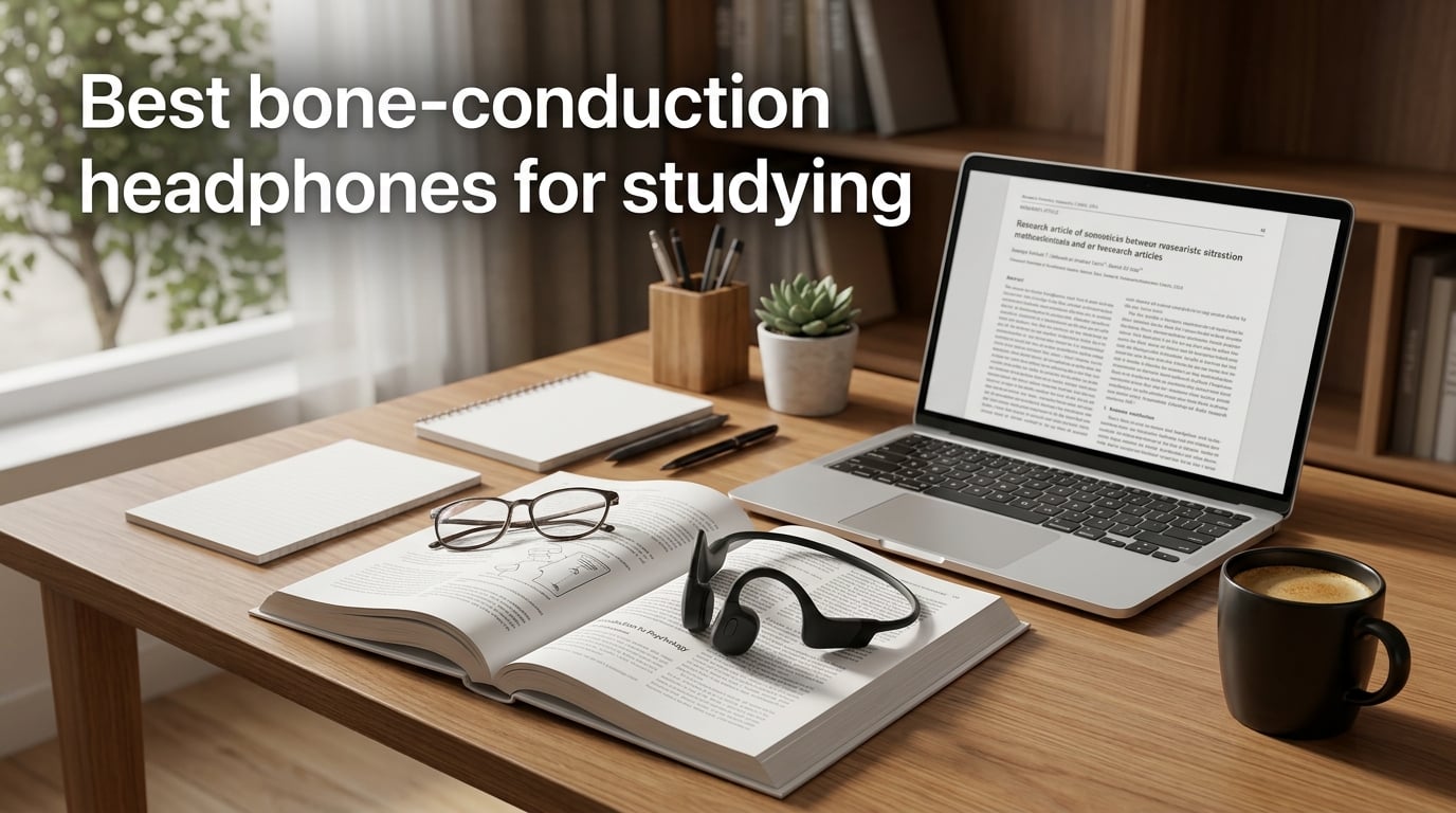 Best bone-conduction headphones for studying