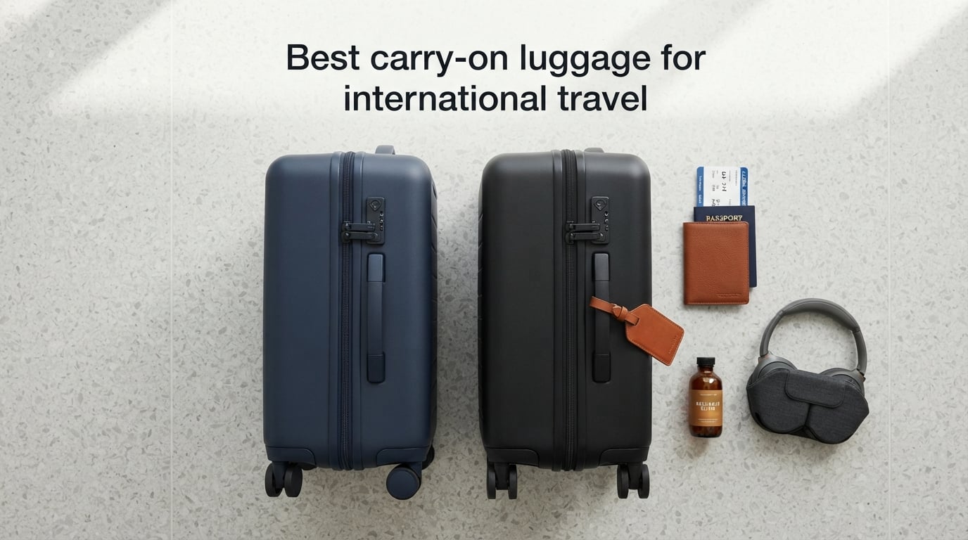 Best carry-on luggage for international travel