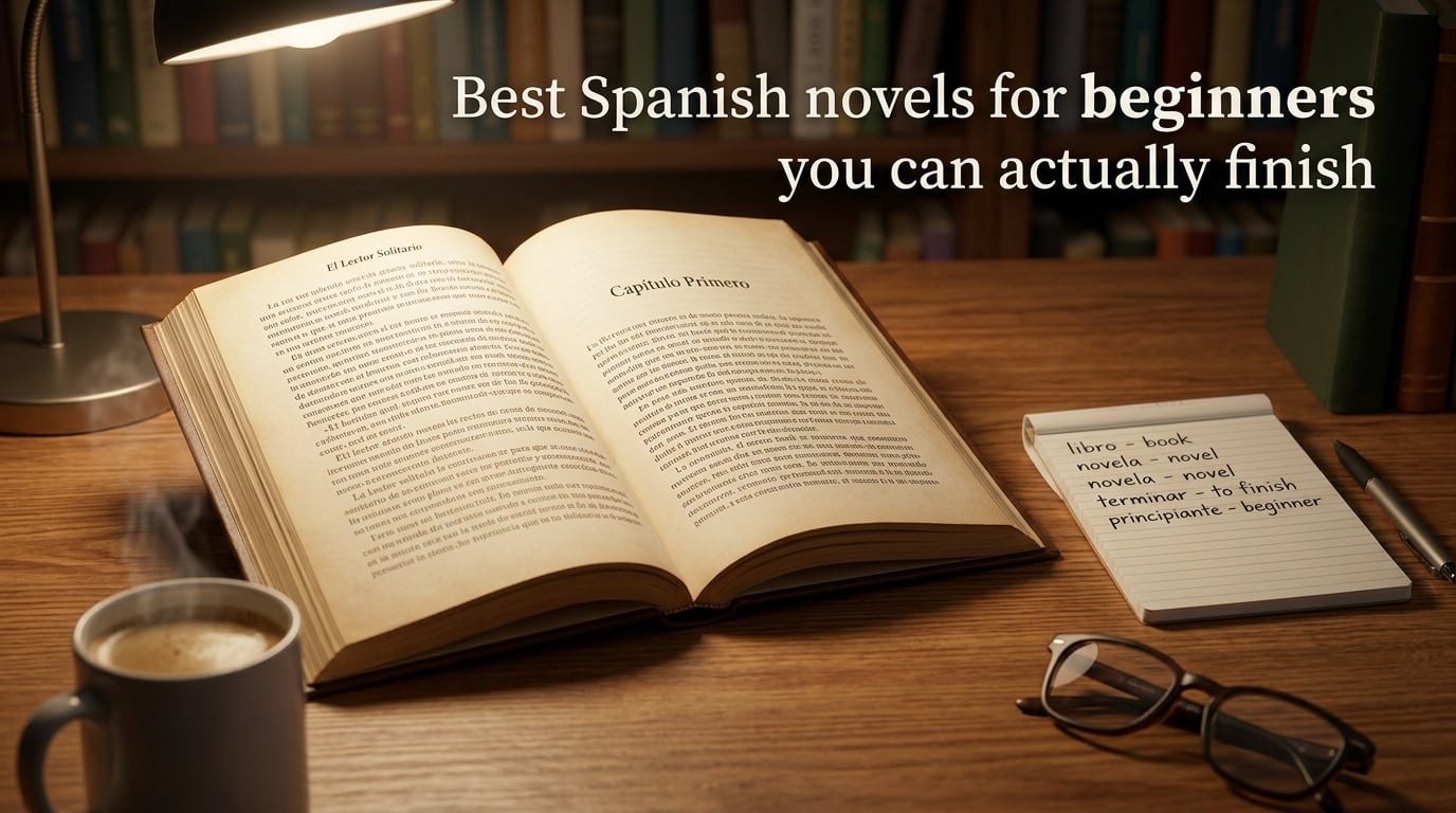 Best Spanish novels for beginners you can actually finish
