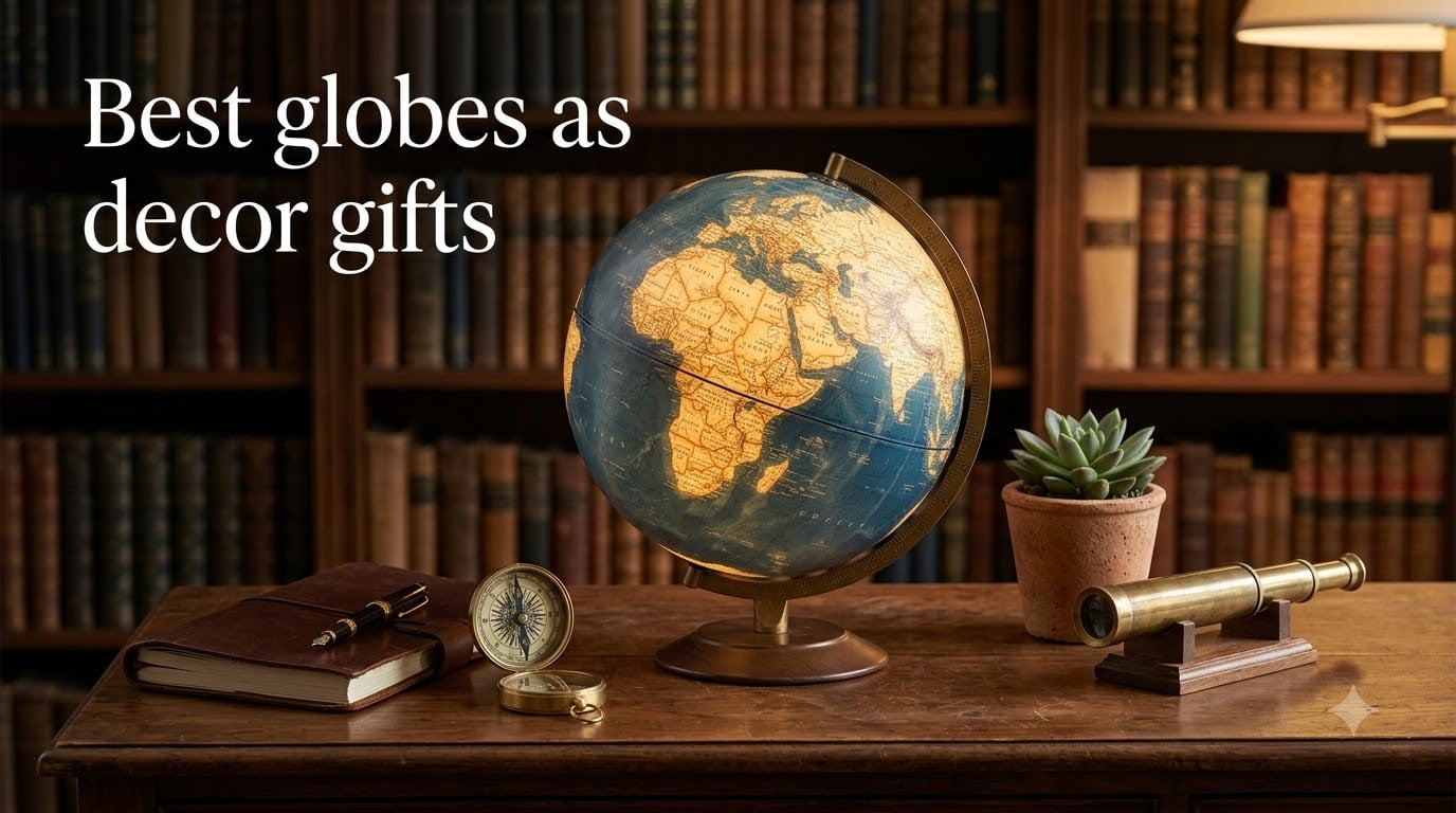 Best globes as decor gifts