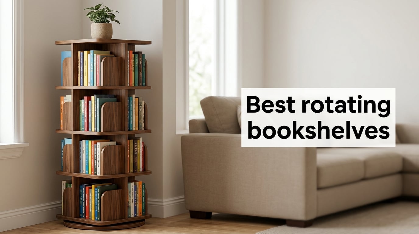 Best rotating bookshelves