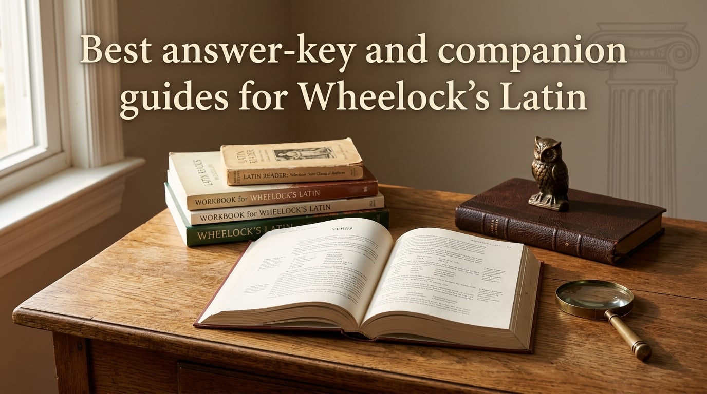 Best answer-key and companion guides for Wheelock's Latin