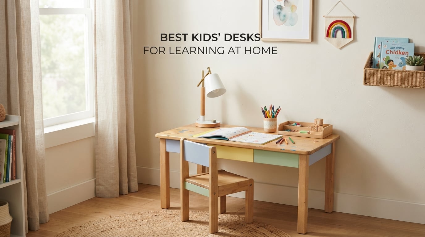 Best kids' desks for learning at home