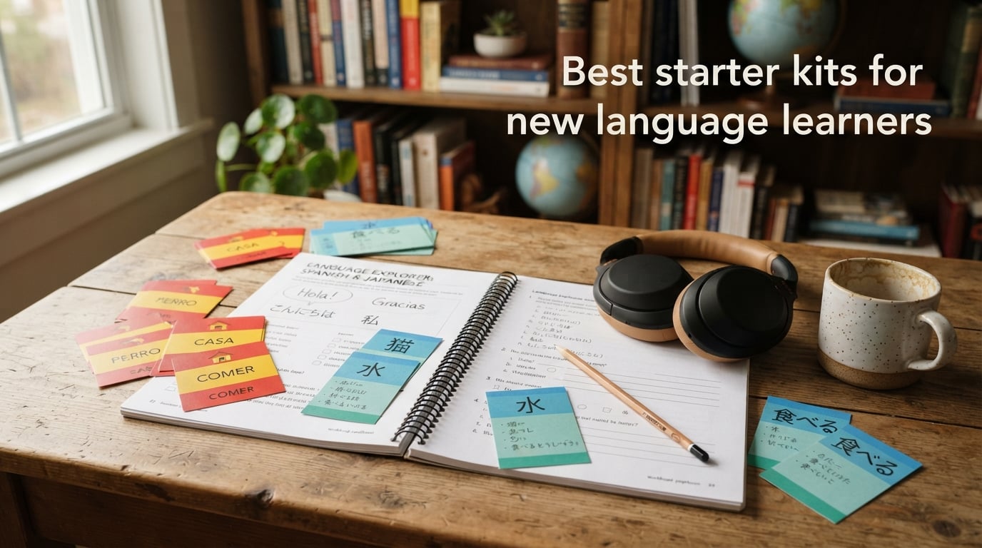 Best starter kits for new language learners