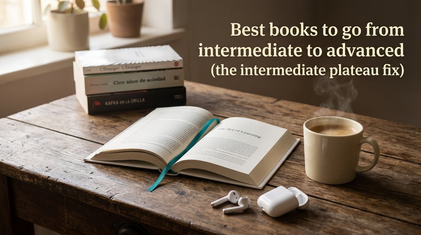 Best books to go from intermediate to advanced (the intermediate plateau fix)