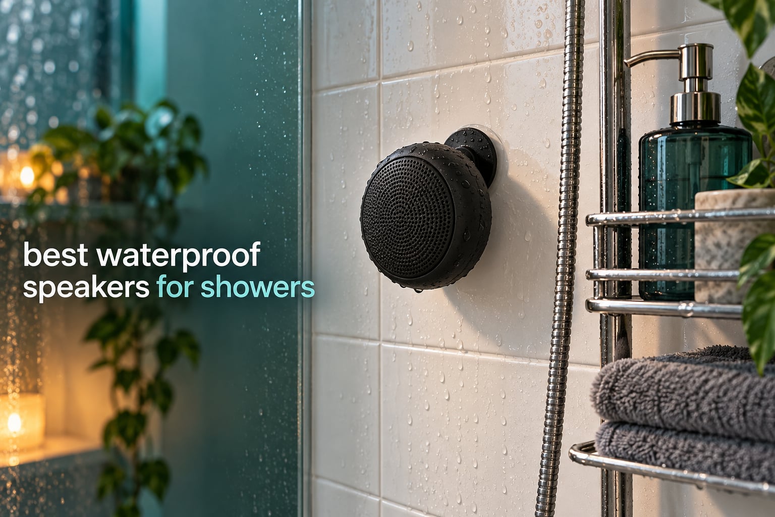 best waterproof speakers for showers