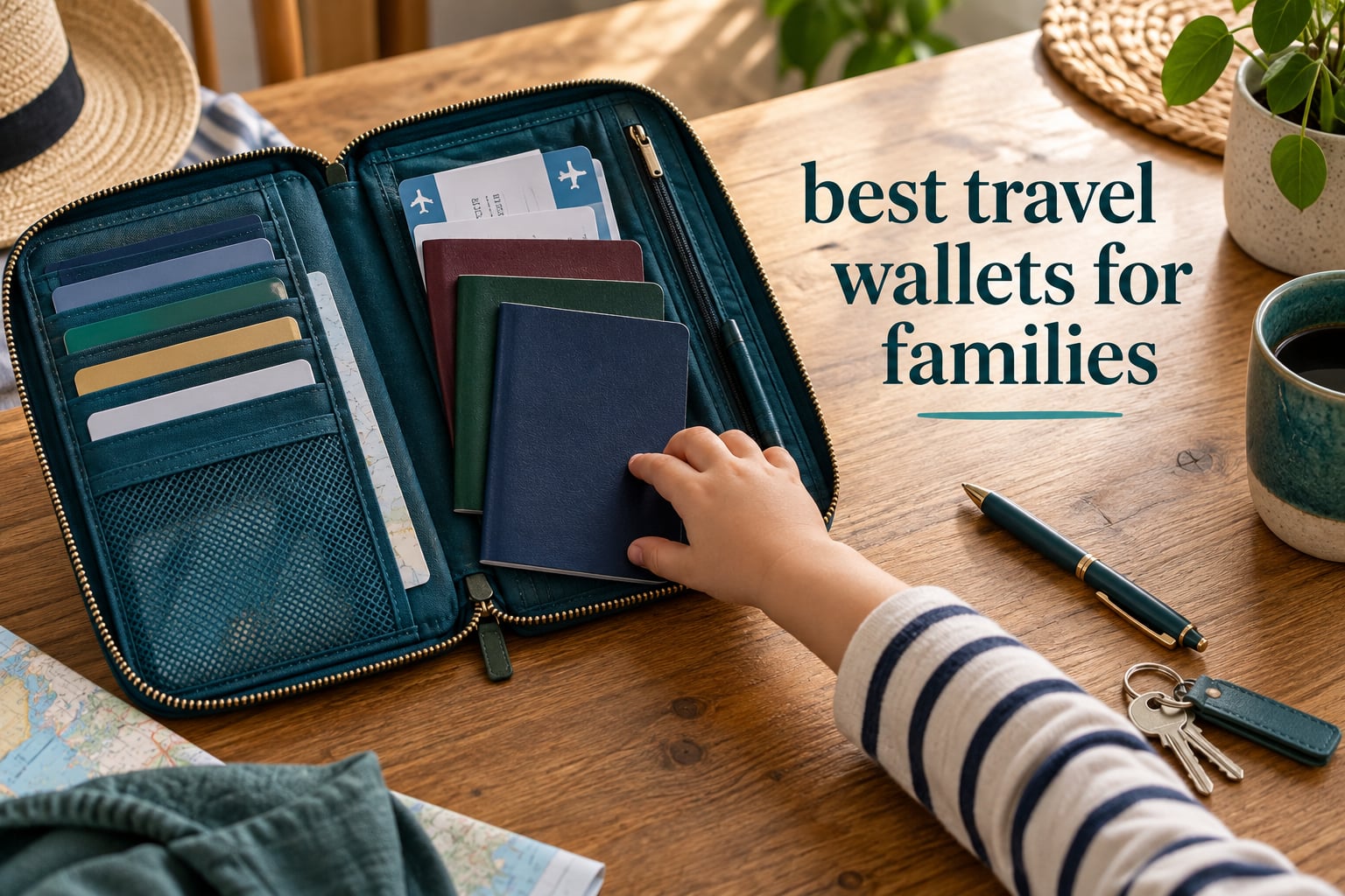 best travel wallets for families