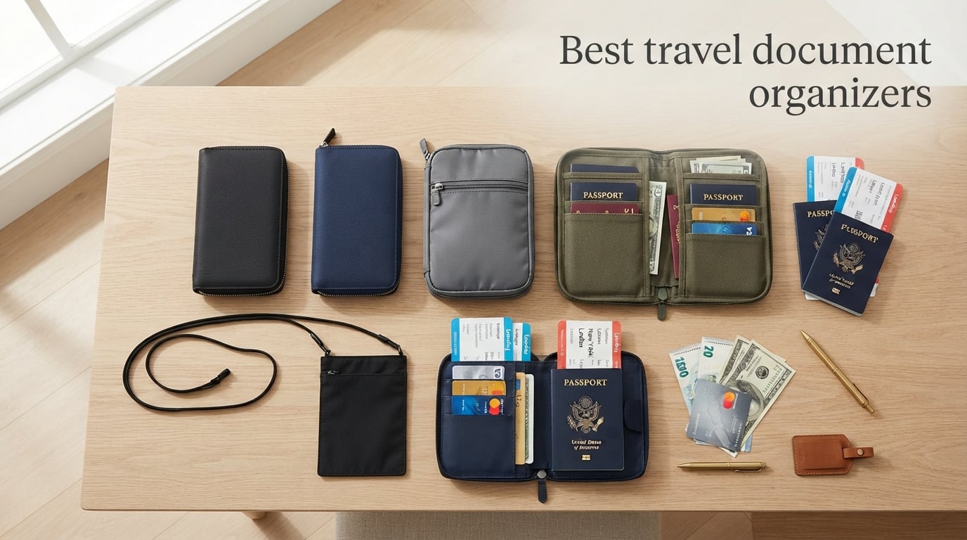 Best travel document organizers